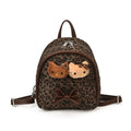 Leopard print hello kitty backpack - new 2025 autumn/winter fashionable, portable, retro, and unique design for women