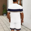 men's short-sleeve and shorts set, casual sportswear set, 3d printed cross-border hot seller, dropshipping available