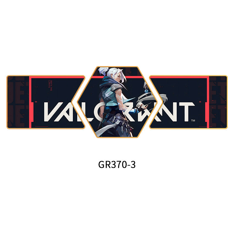 Fearless contract game decorative painting Internet cafe box aisle mural e-sports hotel background wall Valorante hanging painting