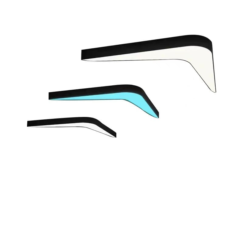 Non-standard customized LED office lights, shopping malls, gyms, chandeliers, aisles, ceiling lights, Internet cafes, dovetail lights, modeling