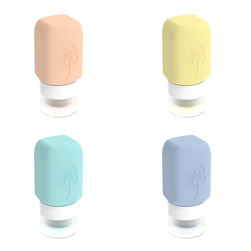 Self-designed new silicone sub-bottling 3floz travel outdoor cosmetics 90ML food-grade silicone storage bottle