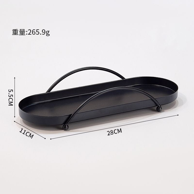 Cosmetic storage rack iron art jewelry box jewelry organizer desktop decoration ornament vanity organizer nordic style