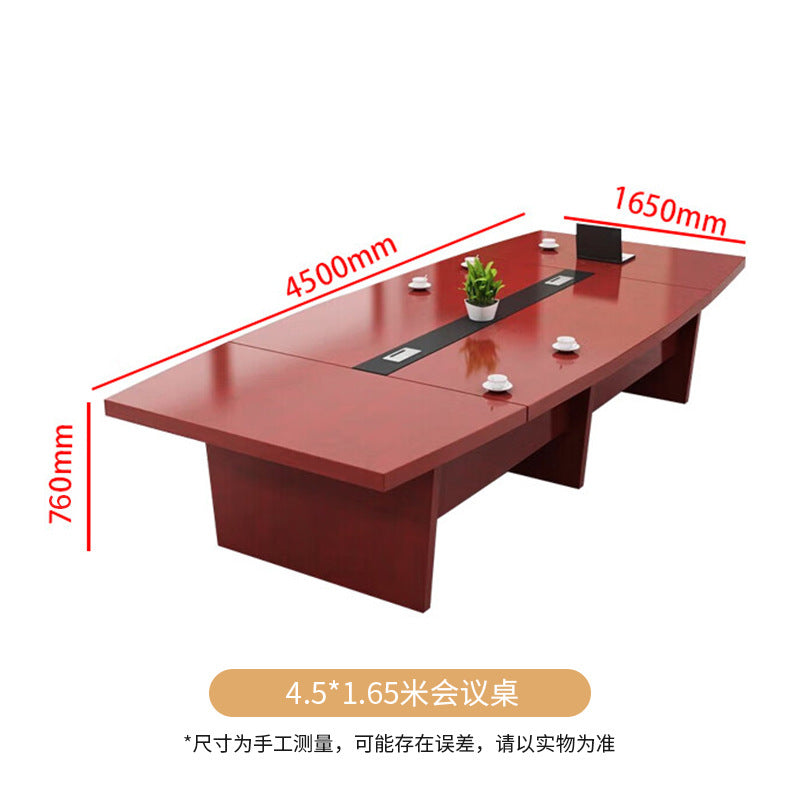 Saint li paint conference table - long table, minimalist modern oval, large conference table