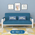 Small apartment sofa bed, convertible sofa bed, foldable sofa bed, economical and simple fabric sofa for the living room