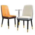 Scandinavianaccessible luxurythickened dining chairfor homerestaurant backrest makeup stool casual table and chair coffee hotel negotiation chair