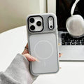 New two-color jelly magnetic two-in-one suitable for iphone17promax mobile phone case apple 11 frosted skin feel