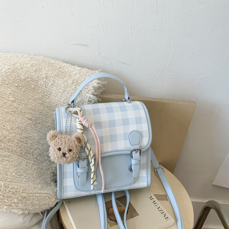 Cross-border backpack women's fashion versatile niche design casual Korean version student class schoolbag lightweight travel backpack