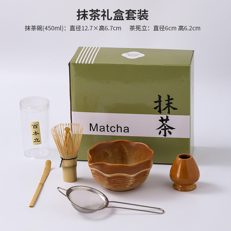 Japanese matcha tea whisk brush hyakuhonshu song dynasty tea tool matcha bowl tea whisk stand tea dial stirring brush bamboo whisk