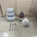 Export new arrival 3pcs thermal insulation box 3pcs food warmer1.0l-2.0l-3.5l