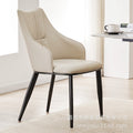 Italian light luxury backrest dining chair chair for home restaurant scandinavian stool modern casual backrest chair hotel negotiation chair