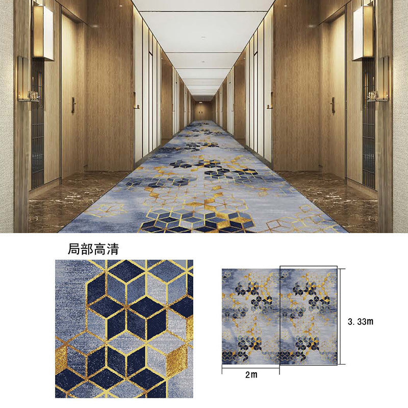 Haima 800g nylon carpet b1 hotel corridor banquet hall box club whole patchwork carpet carpet