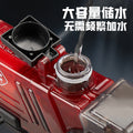[customized] popular internet celebrity handheld fully automatic fire-breathing and reloading electric children's water gun toy street stall wholesale