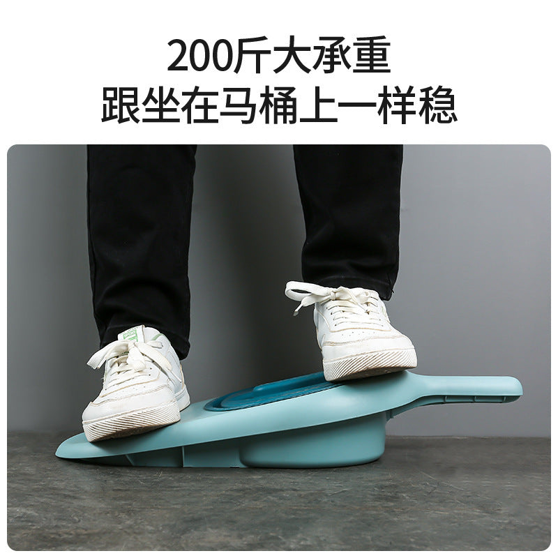 Bedridden elderly paralyzed patient horizontal bedpan with cover, maternity adult bedpan, bedpan