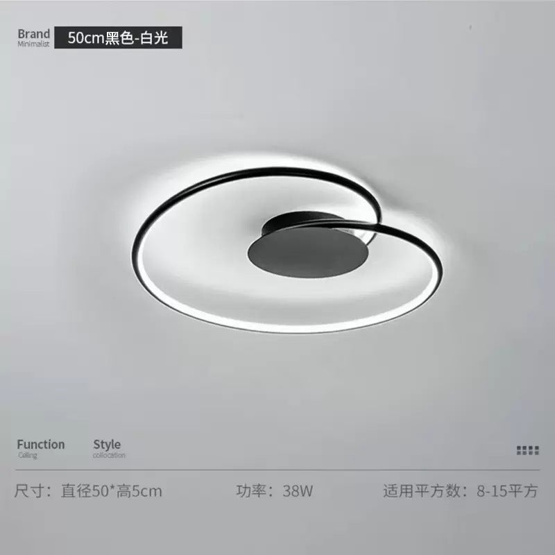 Bedroom master light Nordic master bedroom room light bedroom light ins wind minimalist lighting modern minimalist dining room ceiling light