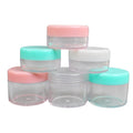 Travel bottle 10g facial mask bubble bottle cream bottle cosmetics powder bottom bottle transparent 10ml plastic small box