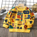 Children's hoodie  autumn collection, 100% cotton, long sleeve t-shirt for boys and girls, infant and toddler pullover top