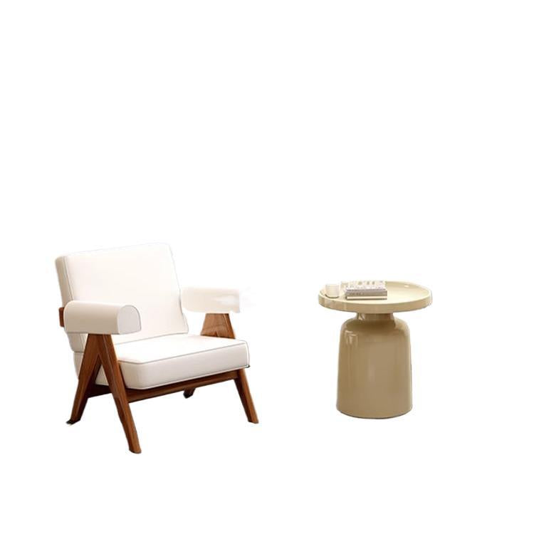Negotiation table and chair combination, star hotel chair, rest, reception, sales suite, solid wood sofa chair, all solid wood