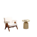 Negotiation table and chair combination, star hotel chair, rest, reception, sales suite, solid wood sofa chair, all solid wood