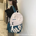 Schoolbag for junior high school students, large capacity, wear-resistant, urban casual style, large capacity, wear-resistant, business trip, backpack