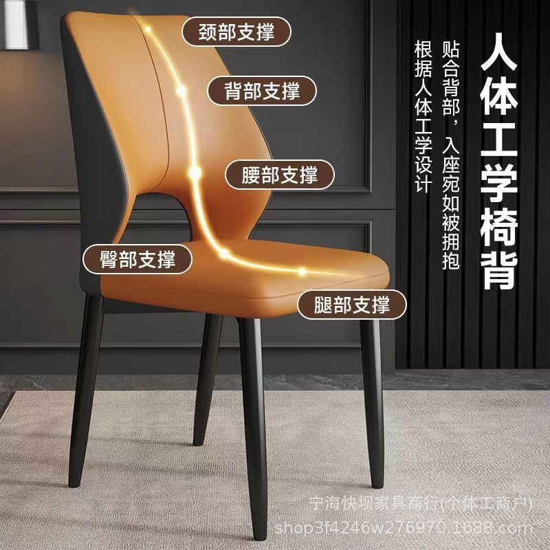 Home dining room chair dining chair back chair accessible luxury high back chair hotel classy dining table chair modern casual dining table