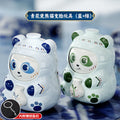 [blue + green panda blue and white porcelain] face changing doll e-commerce outfit