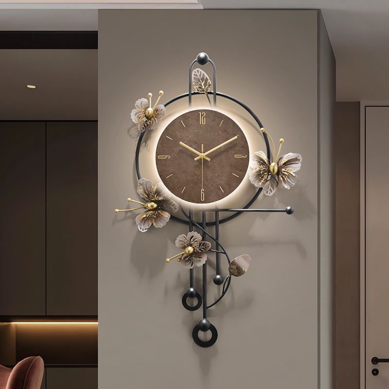 Flying bird collection classy wall clock elegant clock wall hanging living room clock background wall hanging clock 2025 new silent clock