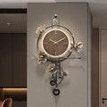 Flying bird collection classy wall clock elegant clock wall hanging living room clock background wall hanging clock 2025 new silent clock