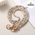 Luxury rhinestone phone lanyard - long crossbody phone chain, shoulder strap, bag charm, and phone cord