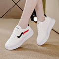 2024 spring new arrival: versatile white sneakers for women - casual athletic shoes with soft soles, spring/autumn bestseller