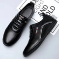 Men's spring new soft leather loafers business casual men's leather shoes slip-on tiktok viral hot seller