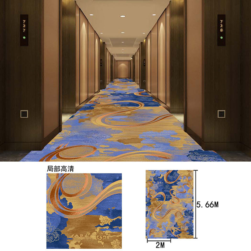Haima 800g nylon carpet b1 hotel corridor banquet hall box club whole patchwork carpet carpet
