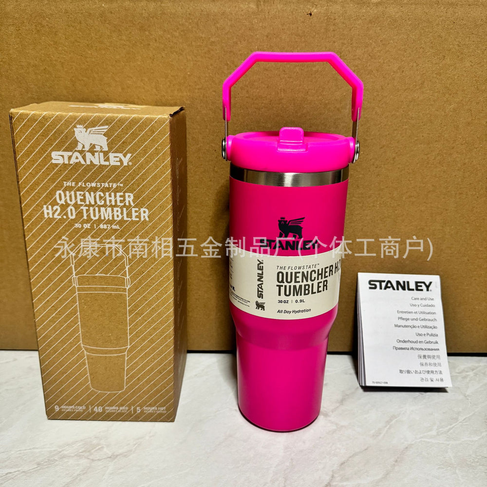 Best selling portable model stanley 2nd generation 30oz stainless steel thermal insulation and ice home car cup large capacity portable cup
