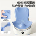 Baby bath support seat - reclining bath bed with non-slip mat & bath net - universal fit