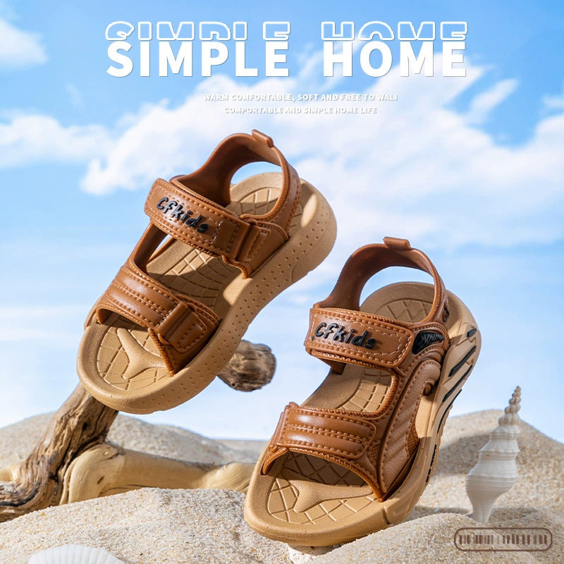 Kids' sandals: new  summer collection - non-slip, soft-soled, velcro-closure sandals for girls (toddler to big kid) - perfect for beach and everyday wear