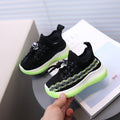 Clearance sale: kids' yeezy sneakers! boys' athletic shoes, breathable mesh sneakers, flyknit girls' casual shoes, soft-soled baby shoes