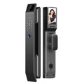 Fingerprint lock entrance door face recognition lock source manufacturer for home security door password lock wholesale visual cat eye
