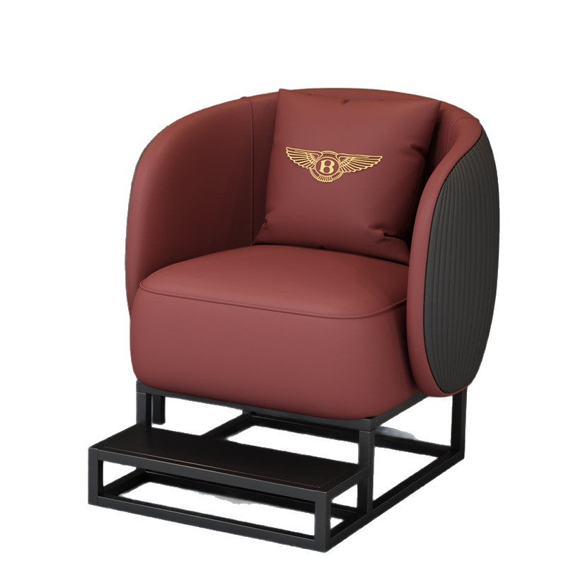 Billiard hall sofa, viewing chair, billiard room special booth, high-end billiard room casual area reception table and chairs