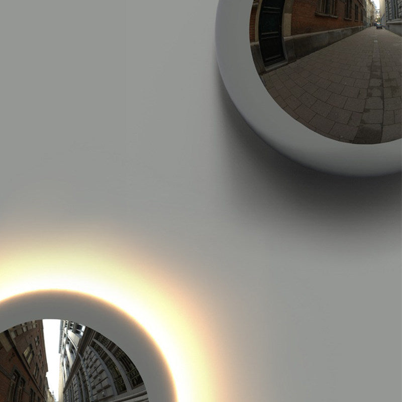 Outdoor wall light waterproof courtyard lamp villa garden decorative wall sconce balcony walkway light modern stainless steel wall lamp