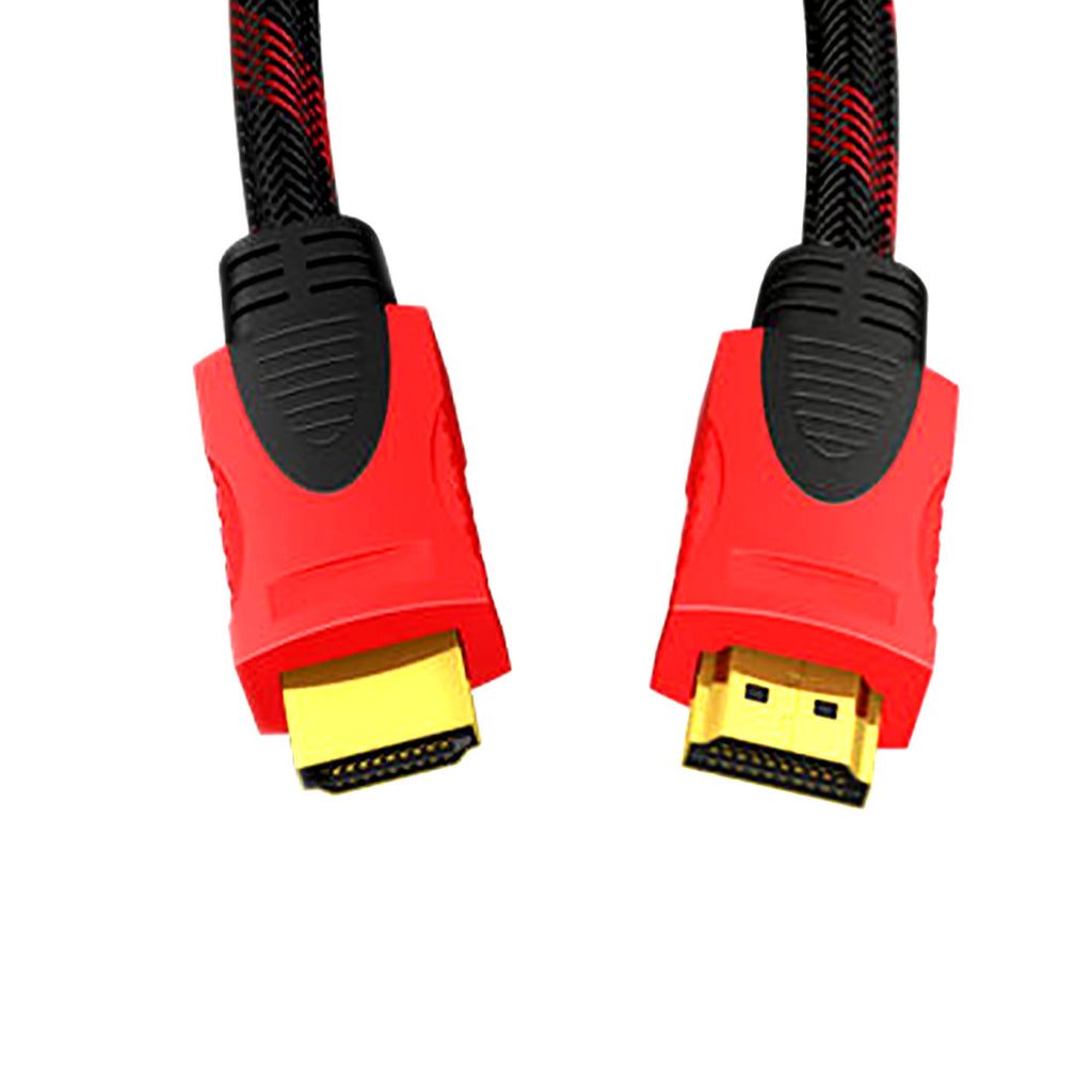 HDMI cable Red and black network 1.4 version 1080P computer monitor TV set-top box cable high definition cable