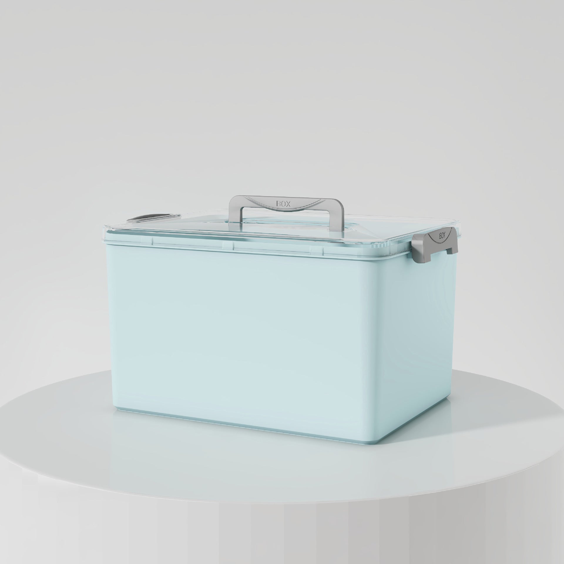 Customizable 43 colors optional storage box household plastic PET finishing box snacks clothes storage box