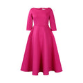 D346  european and american women's clothing  summer new arrival solid color swing dress elegant evening gown foreign trade dress