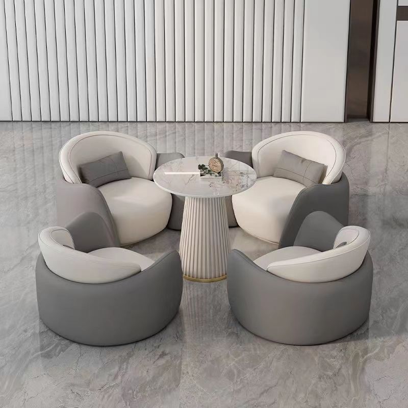 Business hotel office negotiation sofa table and chair combination courtyard lobby casual reception sofa chair hotel same style