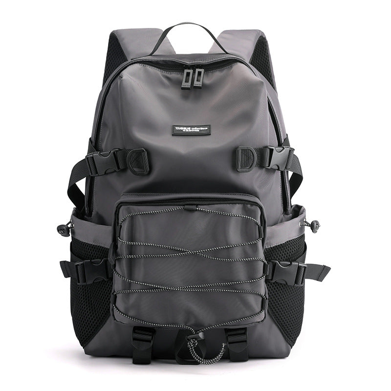 New Korean version trend backpack fashion personality travel backpack large capacity student bag outdoor anti-theft backpack