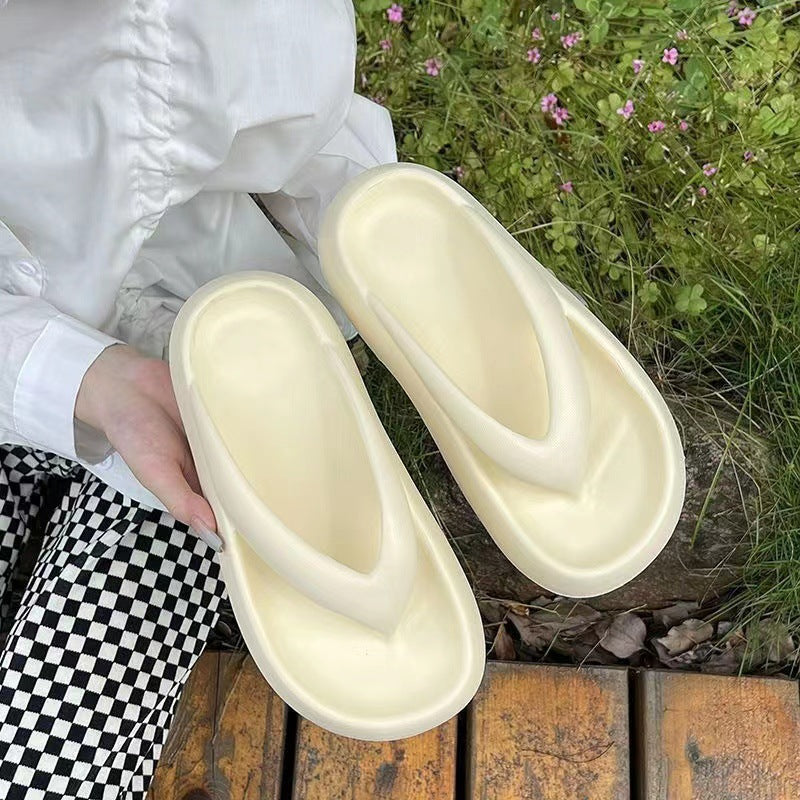 New arrival flip-flops women's summer ins trendy fashionoutwear flip-flops internet celebrity seaside beach sandals in stock