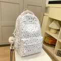 2025 new arrival: fresh & chic backpack - korean style minimalist women's school bag, large capacity lightweight backpack