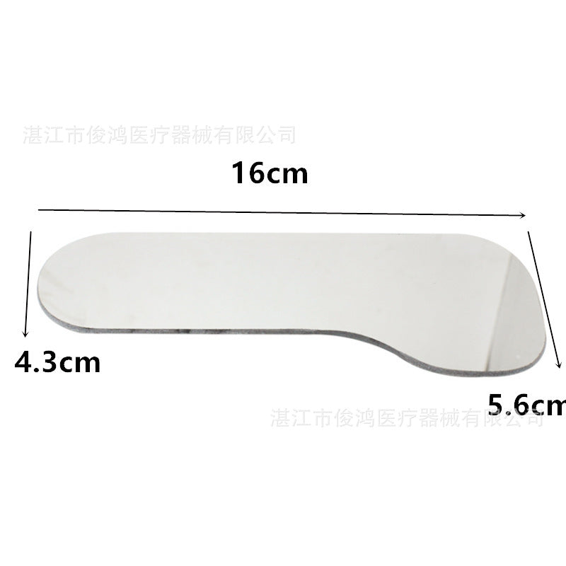 Dental glass reflector, orthodontic reflector for oral photography, dental mirror double-sided glass reflector
