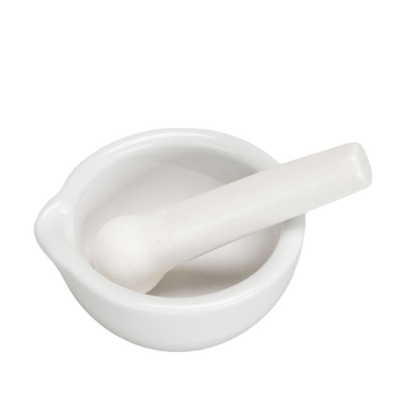 陶瓷研钵乳钵研药碗捣药罐研磨棒药臼杵研磨碗捣碎实验室陶瓷研钵