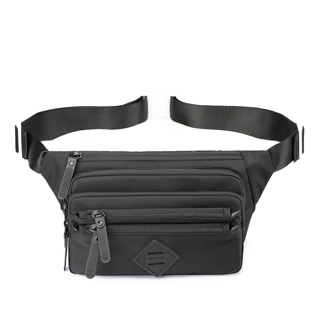 New multi-purpose fanny pack crossbody shoulder bag outdoor leisure waterproof fashion versatile men's and women's same breast bag
