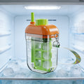Cold water kettle new arrival popular drink fruit tea ice tray ice bucket ice cube making straw water cup summer cool ice bucket
