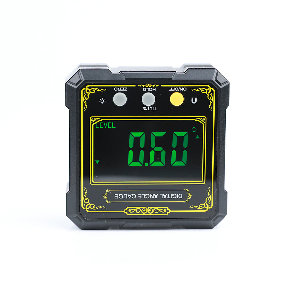 HUOTO New Guofeng Digital Display Inclination Box Digital Display Inclination Meter Inclination Box, Angle Meter Slope Meter Level Meter